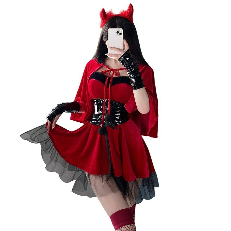Red Devil Women Cosplay Costum - Women'S Red Accessories review and price