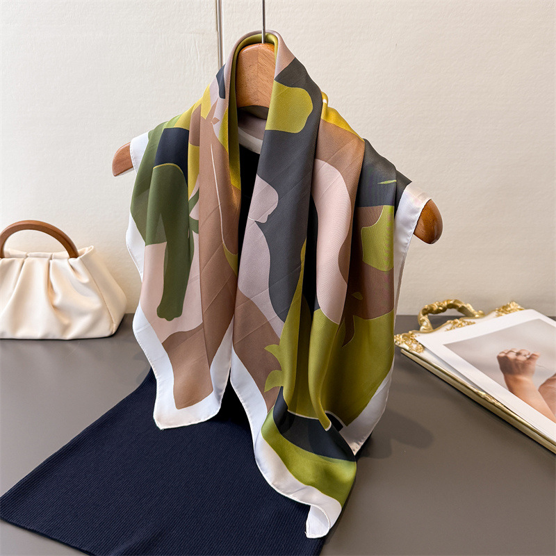 2026 New Women Square Scarf Im - Silk Scarf Square review and price