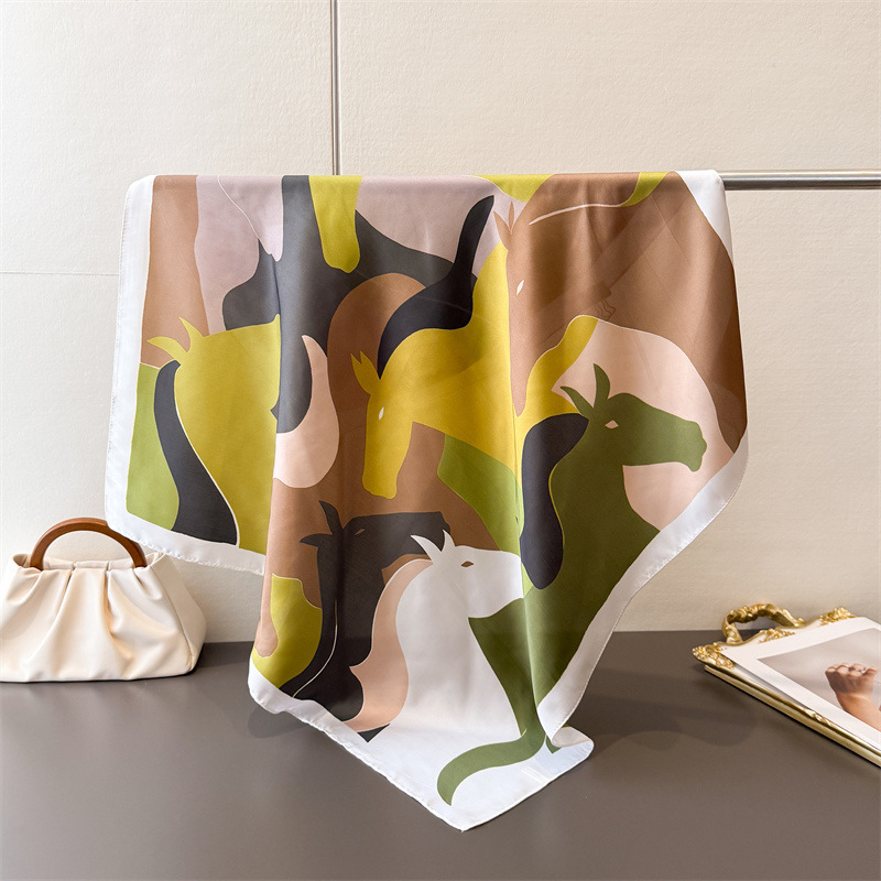 2026 New Women Square Scarf Im - Silk Scarf Square review and price